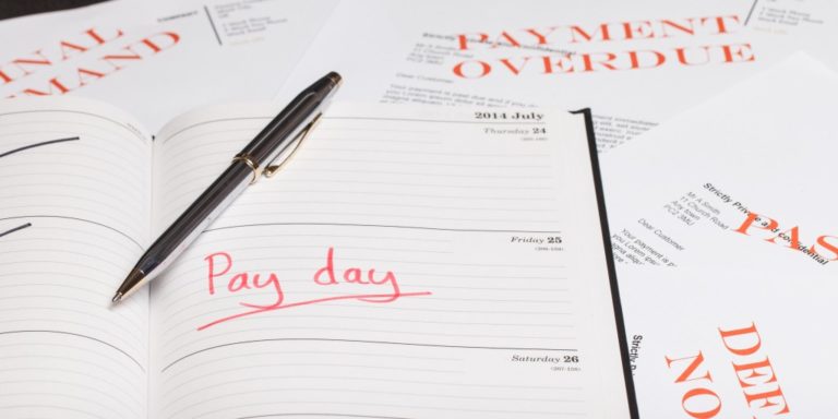 Pay day concept