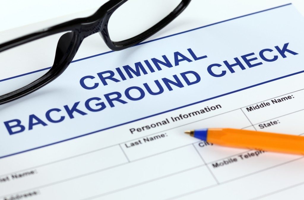 criminal record background check