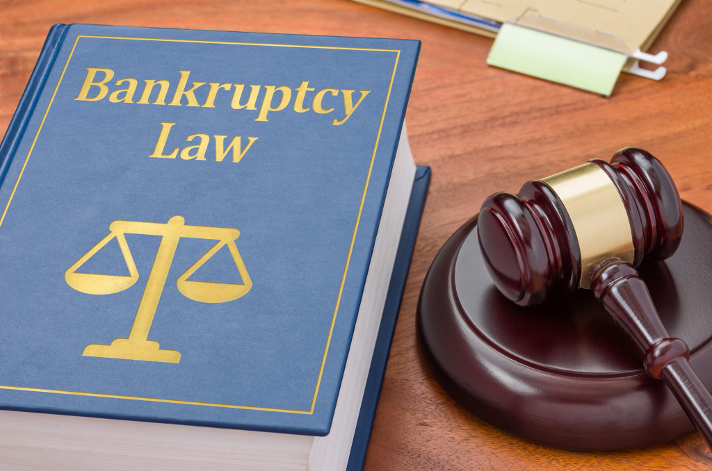 A bankruptcy law book
